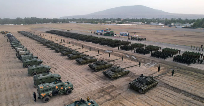 Russian missile Afghan border