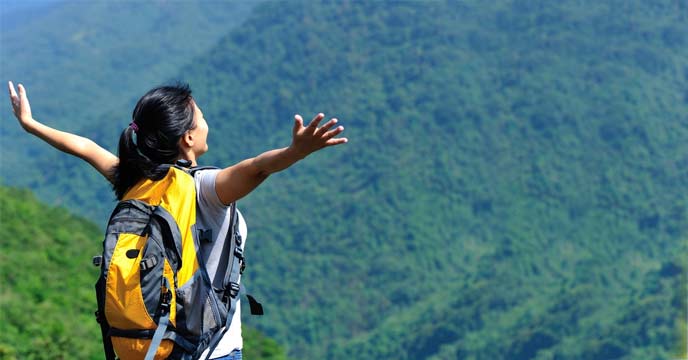 trip india girl