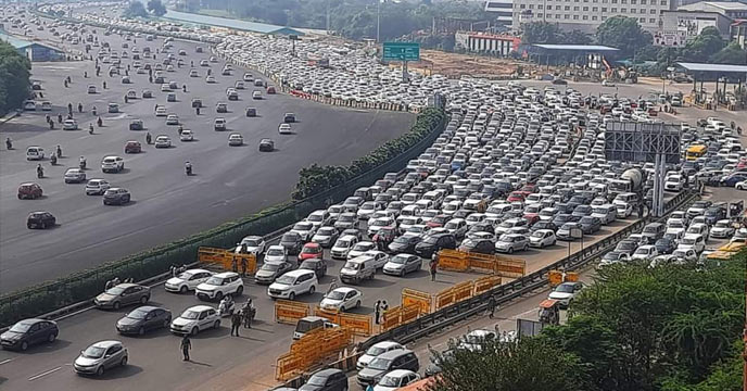 all india strike hits north and weststern states