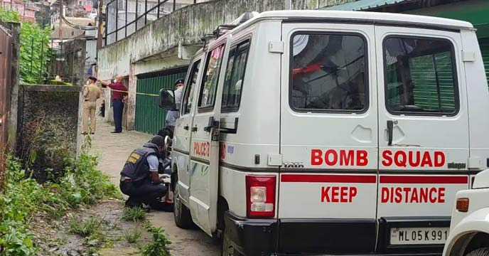 bomb attack in shillong