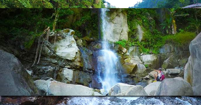 hidden canyon adjacent to Siliguri