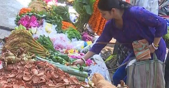 Laxmipuja market