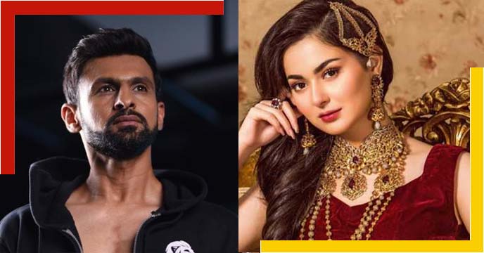 Hania Amir's photoshoot with Shoaib Malik