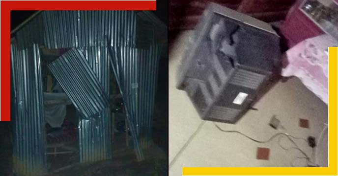 Tripura post poll violence