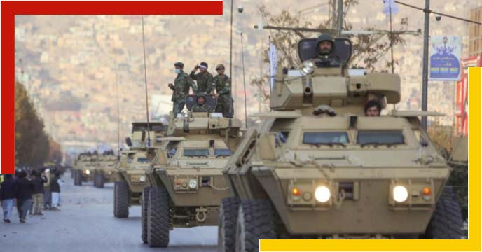 Afghanistan: Taliban hold military parade with U.S.-made weapons in Kabul in show of strength