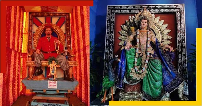 Naked Kartik is worshiped in Katwa