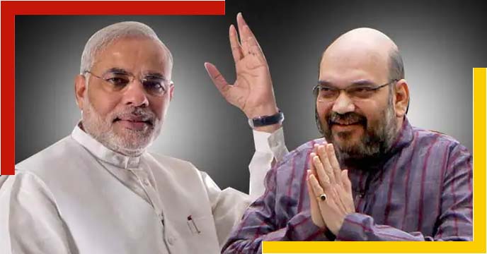 Modi with amit