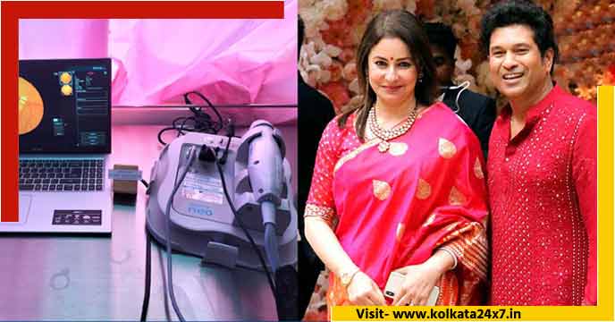Sachin Tendulkar donates retinal cameras