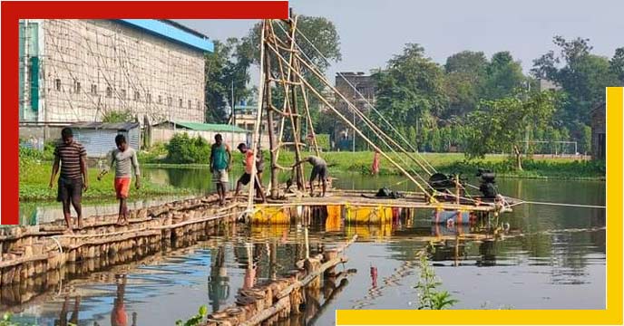 Human bond movement to save Dumurjala