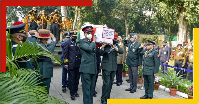Bipin Rawat Last Rites
