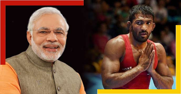 Yogeshwar Dutt sent a tweet to the Prime Minister