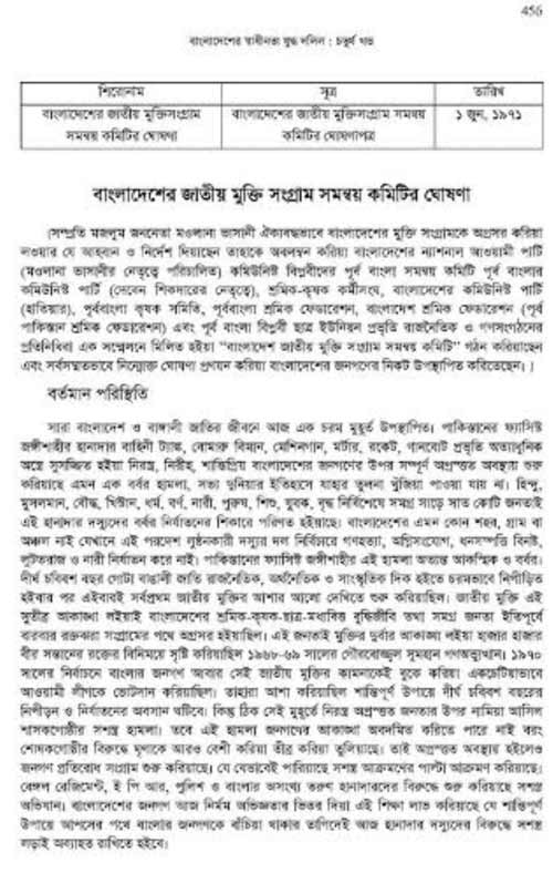 Bangladesh, liberation war