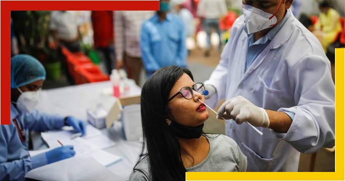भारत में कोरोना ने फिर फैलाई अपनी लहर 1 Covid 19: 6 thousand infected in one day in the country, 351 deaths in Corona