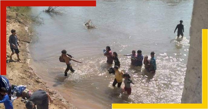 mass killing and clashes in myanmar