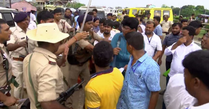 Panchayat clash police