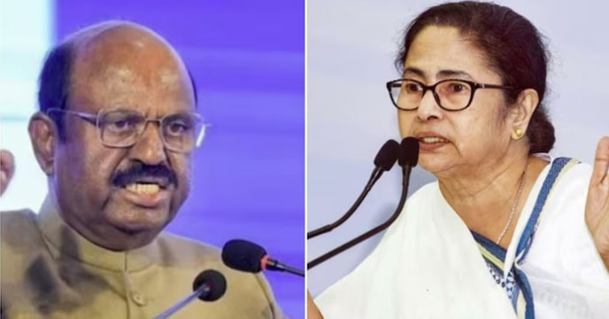 तृणमूल सरकार राजभवन की जासूसी करवा रही है : सीवी आनंद बोस 1 Governor Bose Mamata