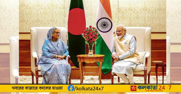 मोदी, हसीना संयुक्त रूप से सीमा पार रेल प्रोजेक्ट का करेंगे उद्घाटन 1 Modi Hasina