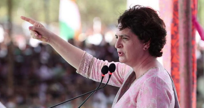 प्रियंका ने की महिला आरक्षण तत्काल लागू करने की मांग 1 Priyanka Gandhi