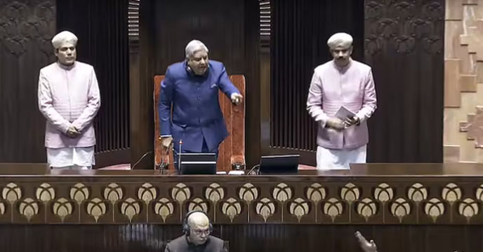 व्यवधानों को हथियार बनाने की राजनीतिक रणनीति गलत : धनखड़ 1 RS Chairman Jagdeep Dhankhar