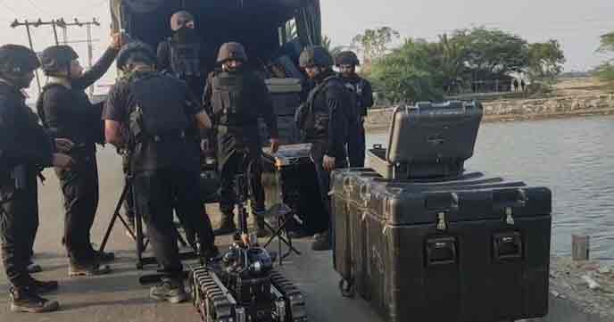 NSG In Sandeshkhal
