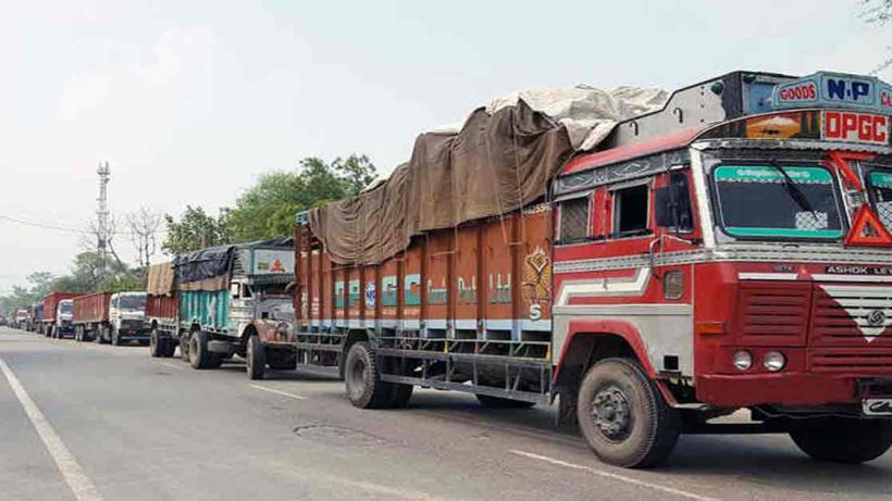 Truck drivers are Strikes o