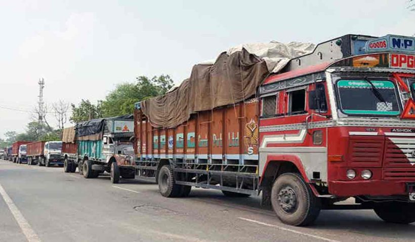 Truck drivers are Strikes o