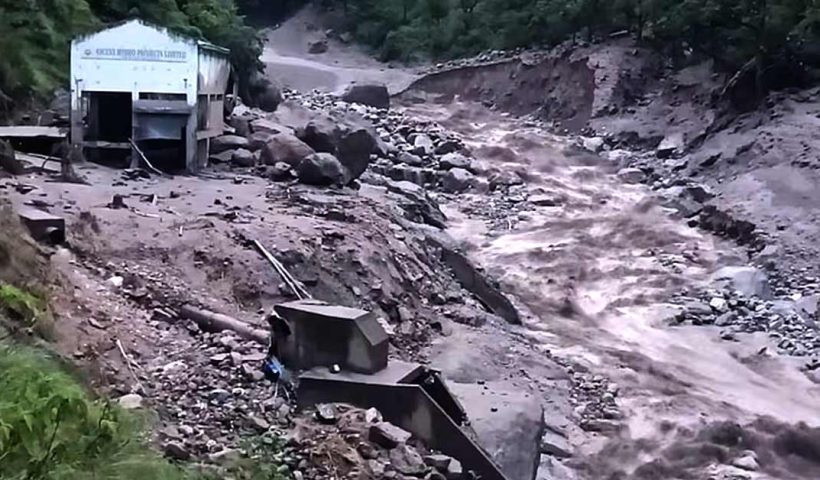 Himachl Pradeh Land Slide