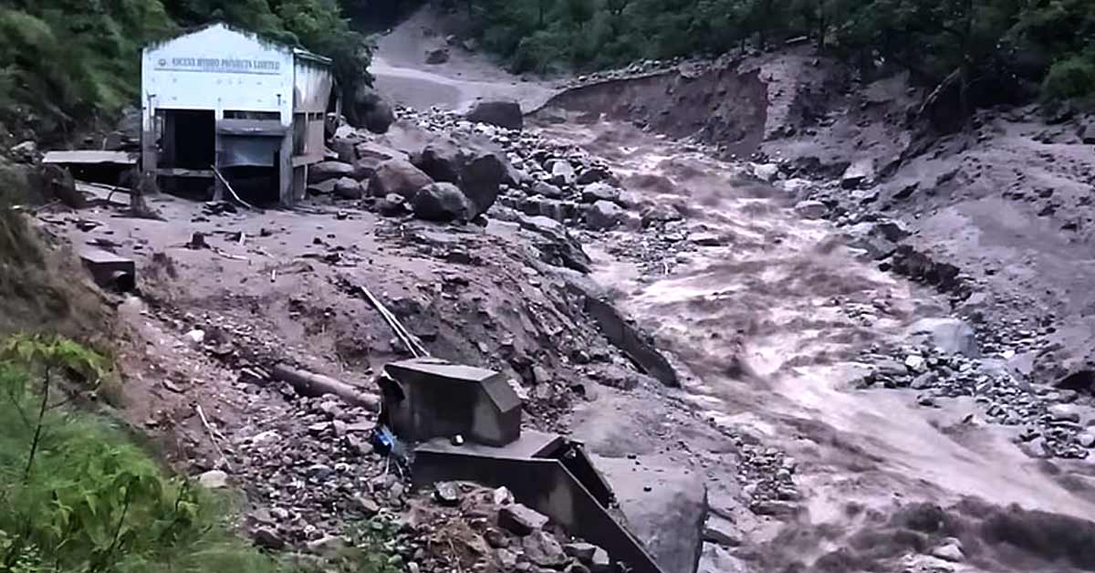 Himachl Pradeh Land Slide
