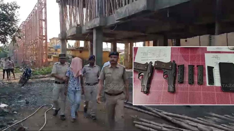 Man Arrested at Farakka Station with Firearms and Magazines in Major Security Breach