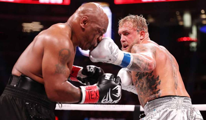 Jake Paul,Mike Tyson, Boxing match 2024, Tyson vs Logan Paul,
