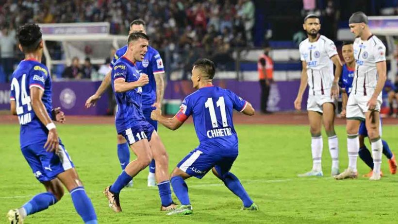 Mohammedan SC Takes the Lead Against Bengaluru FC with Manzoki's Goal