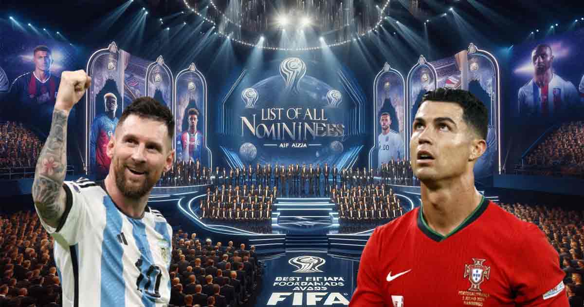 Lionel Messi, Rodri Lead FIFA Best Awards 2024 Nominations