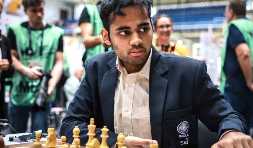 Arjun Erigaisi, 2800 ELO, Indian chess Grandmaste, Arjun Erigaisi world rank 3, Chess Olympiad, gold winner,