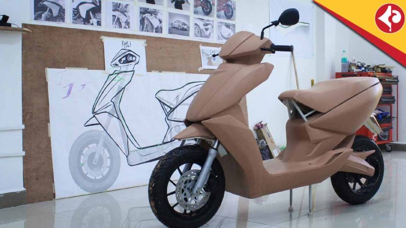 Ather Working on Entry-Level Electric Scooter; Design Leaked