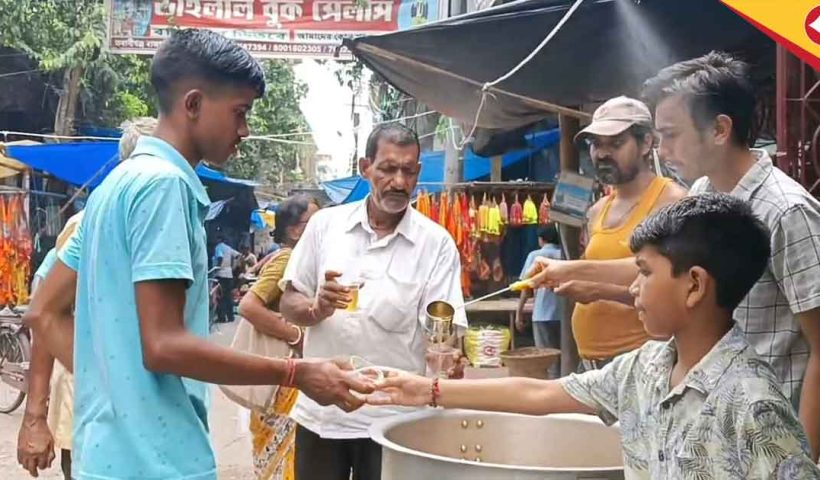Bhawaniganj Temple Distributes Free Sharbat to Ease Cooch Behar Heatwave