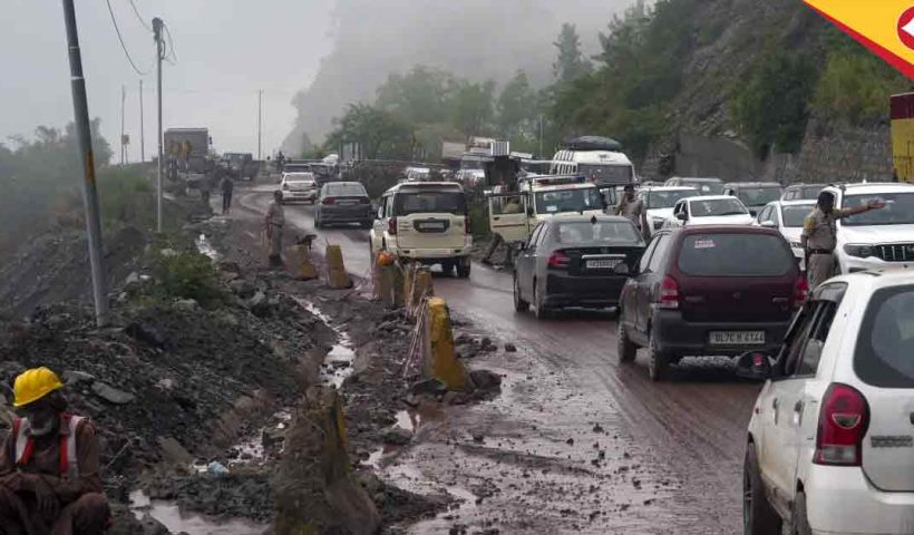 Heavy Rainfall Triggers Landslides in Himachal Pradesh: 285 Roads Closed, IMD Forecasts More Rain