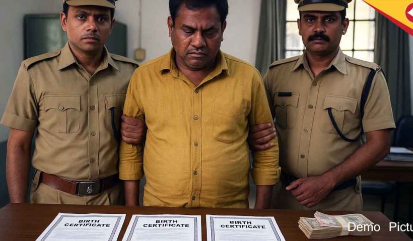 Panchayat Worker Arrested in Kolkata for Fake Birth Certificate Scam
