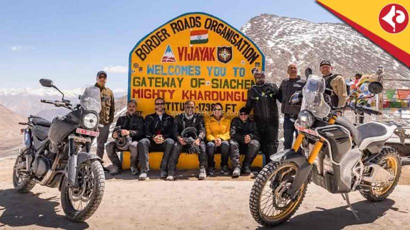 Royal Enfield Himalayan 750 and Himalayan Electric teased for the first time