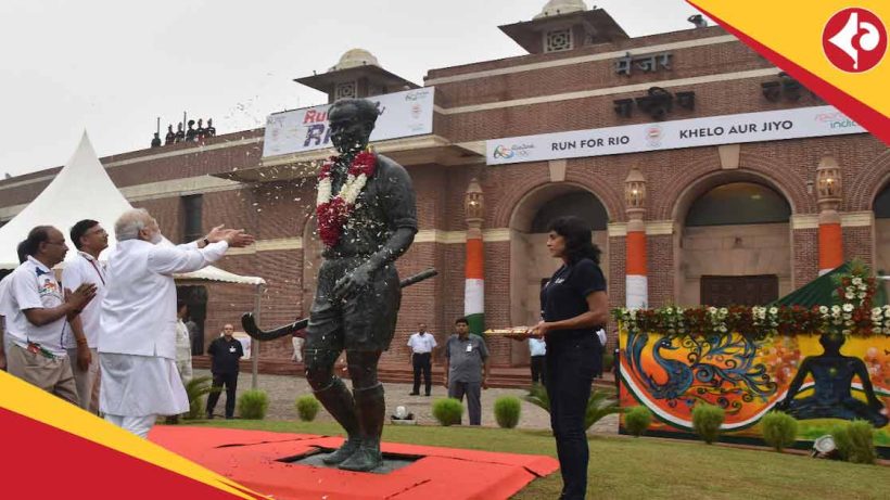 Naredra Modi message on National Sports Day 2025 at Major Dhyan Chand birthday