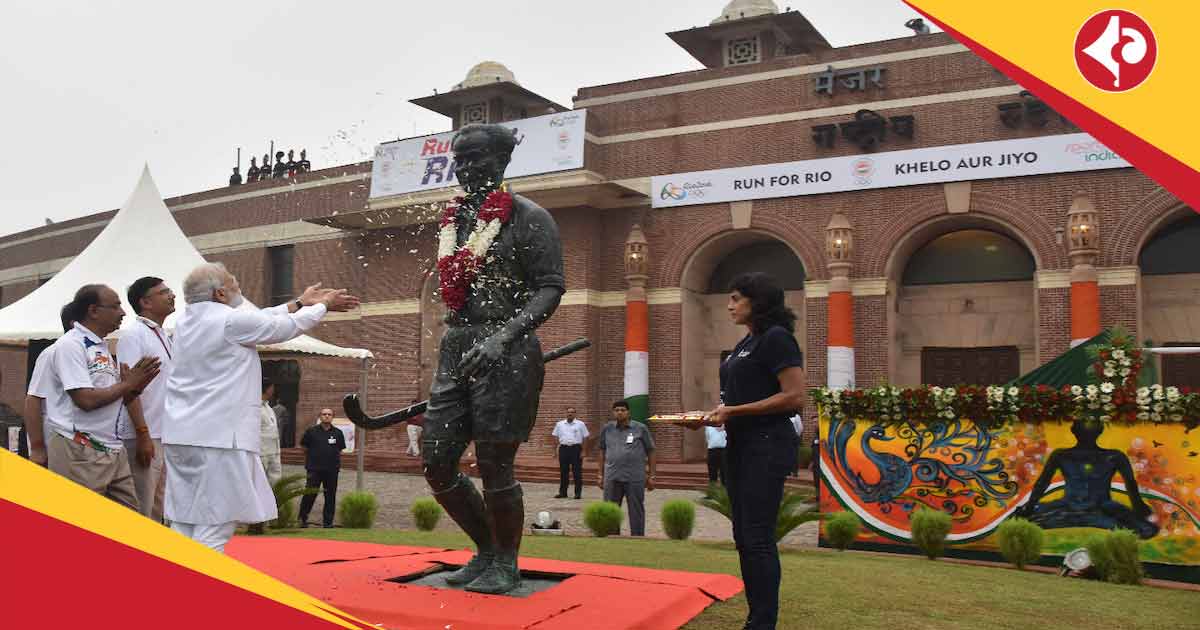 Naredra Modi message on National Sports Day 2025 at Major Dhyan Chand birthday